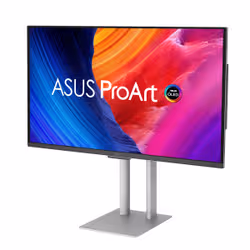 ASUS ProArt OLED PA27UCDMR computer monitor 67.3 cm (26.5") 3840 x 2160 pixels 4K Ultra HD LED Silver - Additional view 3