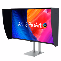 ASUS ProArt OLED PA32UCDMR-K computer monitor 80 cm (31.5") 3840 x 2160 pixels 4K Ultra HD QD-OLED Black, Silver - Additional view 2