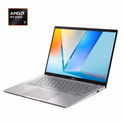 ASUS Vivobook S 14 M3407HA-LY025W Copilot+ PC AMD Ryzen™ 7 260 Laptop 35.6 cm (14") WUXGA 16 GB DDR5-SDRAM 512 GB SSD Wi-Fi 6 (802.11ax) Windows 11 Home Silver