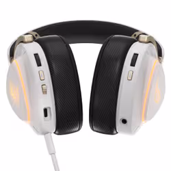 ASUS ROG Delta II-KJP Headset Wired & Wireless Head-band Gaming Bluetooth Black, White - Additional view 4