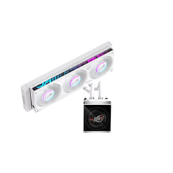 ASUS ROG STRIX SLC IV 360 ARGB LCD WHT Processor Liquid cooling kit 12 cm White 1 pc(s)