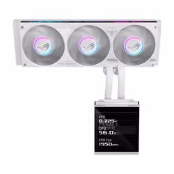 ASUS ROG STRIX SLC IV 360 ARGB LCD WHT Processor Liquid cooling kit 12 cm White 1 pc(s) - Additional view 2