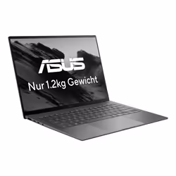 ASUS Zenbook S 14 UX5406AA-SU235W Copilot+ PC Intel Core Ultra 9 386H Laptop 35.6 cm (14") Touchscreen 3K 32 GB LPDDR5x-SDRAM 1 TB SSD Wi-Fi 7 (802.11be) Windows 11 Home German Grey - Additional view 2