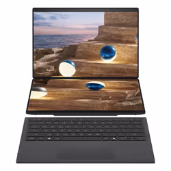 ASUS Zenbook Duo UX8407AA-SN102W Intel Core Ultra X9 388H Laptop 35.6 cm (14") Touchscreen 3K 32 GB LPDDR5x-SDRAM 1 TB SSD Wi-Fi 7 (802.11be) Windows 11 Home Grey - Additional view 8
