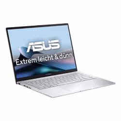 ASUS Zenbook 14 OLED UX3405CA-QL1307W Intel Core Ultra 9 285H Laptop 35.6 cm (14") Touchscreen WUXGA 32 GB LPDDR5x-SDRAM 1 TB SSD Wi-Fi 7 (802.11be) Windows 11 Home Silver - Additional view 2