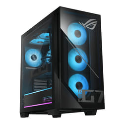 ASUS ROG G700 GM700TZ-R9800X204W AMD Ryzen™ 7 9800X3D 32 GB DDR5-SDRAM 2 TB SSD AMD Radeon RX 9070 XT Windows 11 Home Tower PC Liquid cooling system Black