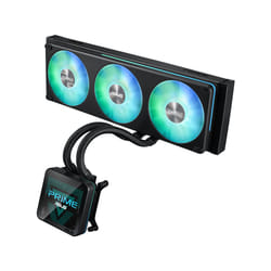 ASUS PRIME SLC II 360 ARGB LCD Processor All-in-one liquid cooler 12 cm Black 1 pc(s)