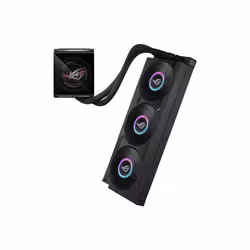 ASUS ROG Strix LC IV 360 ARGB LCD Processor Liquid cooling kit 12 cm Black - Additional view 7