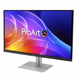 ASUS ProArt OLED PA279CDV computer monitor 67.3 cm (26.5") 3840 x 2160 pixels 4K Ultra HD QD-OLED Black, Silver - Additional view 3
