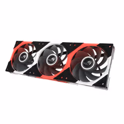 ASUS ROG Eurux GR120 ARGB Reverse Fan - Triple Pack Computer case 12 cm Black, White 3 pc(s) - Additional view 4