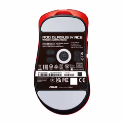 ASUS ROG Gladius IV Ace RED mouse Gaming Right-hand RF Wireless + Bluetooth + USB Type-A Optical 65000 DPI - Additional view 8