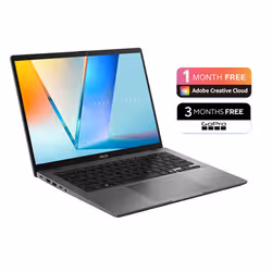 ASUS Vivobook S14 M3407GA-SF015W AMD Ryzen™ AI 7 445 Laptop 35.6 cm (14") WUXGA 16 GB DDR5-SDRAM 1 TB SSD Wi-Fi 6 (802.11ax) Windows 11 Home Grey - Additional view 5