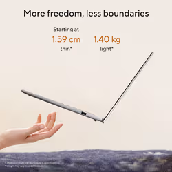 ASUS Vivobook S14 M3407GA-SF015W AMD Ryzen™ AI 7 445 Laptop 35.6 cm (14") WUXGA 16 GB DDR5-SDRAM 1 TB SSD Wi-Fi 6 (802.11ax) Windows 11 Home Grey - Additional view 7