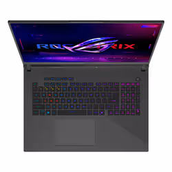 ASUS ROG Strix G18 G814PP-S8075W AMD Ryzen™ 9 8940HX Laptop 45.7 cm (18") WUXGA 32 GB DDR5-SDRAM 1 TB SSD NVIDIA GeForce RTX 5070 Wi-Fi 6E (802.11ax) Windows 11 Home Grey - Additional view 2