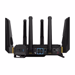 ASUS ROG Rapture GT-BE98 wireless router 10 Gigabit Ethernet Quad-band (2.4 GHz / 5 GHz-1 / 5 GHz-2 / 6 GHz) Black - Additional view 6