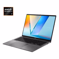 ASUS Vivobook S16 M3607GA-SH011W Copilot+ PC AMD Ryzen™ AI 7 445 Laptop 40.6 cm (16") WUXGA 16 GB DDR5-SDRAM 512 GB SSD Wi-Fi 6 (802.11ax) Windows 11 Home Grey - Additional view 3