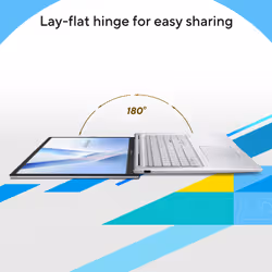ASUS Vivobook 17 X1704MA-AU013W Intel Core 5 320 Laptop 43.9 cm (17.3") Full HD 8 GB DDR5-SDRAM 512 GB SSD Wi-Fi 6 (802.11ax) Windows 11 Home Silver - Additional view 8