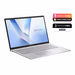 ASUS Vivobook 17 X1704MA-AU081W Intel Core 3 304 Laptop 43.9 cm (17.3") Full HD 8 GB DDR5-SDRAM 128 GB SSD Wi-Fi 6 (802.11ax) Windows 11 Home Silver - Additional view 5