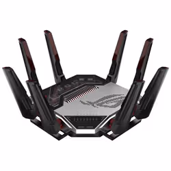 ASUS ROG Rapture GT-BN98 wireless router 10 Gigabit Ethernet Quad-band (2.4 GHz / 5 GHz-1 / 5 GHz-2 / 6 GHz) Black, White - Additional view 6
