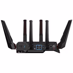 ASUS ROG Rapture GT-BN98 wireless router 10 Gigabit Ethernet Quad-band (2.4 GHz / 5 GHz-1 / 5 GHz-2 / 6 GHz) Black, White - Additional view 8