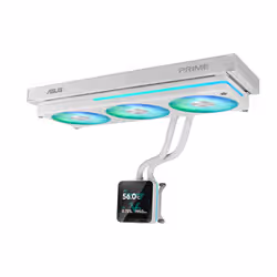 ASUS PRIME SLC II 360 ARGB LCD WHT Processor All-in-one liquid cooler 12 cm White 1 pc(s) - Additional view 2