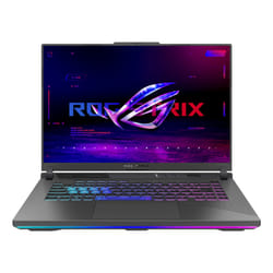 ASUS ROG Strix G16 G614PR-RV038W AMD Ryzen™ 9 8940HX Laptop 40.6 cm (16") WUXGA 16 GB DDR5-SDRAM 1 TB SSD NVIDIA GeForce RTX 5070 Ti Wi-Fi 6E (802.11ax) Windows 11 Home Black, Grey