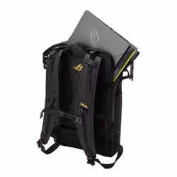 ASUS ROG SLASH Edition 20 backpack Roll top backpack Black Polyester, PU leather - Additional view 6