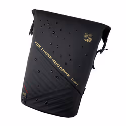 ASUS ROG SLASH Edition 20 backpack Roll top backpack Black Polyester, PU leather - Additional view 8