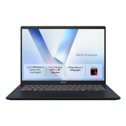 ASUS Vivobook 14 S1407QA-LY152W Copilot+ PC Snapdragon X1-26-100 Laptop 35.6 cm (14") WUXGA 8 GB LPDDR5x-SDRAM 256 GB SSD Wi-Fi 6E (802.11ax) Windows 11 Home Blue