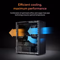 ASUS ExpertCenter PM700MG-0R5430018X AMD Ryzen™ AI 5 430 16 GB DDR5-SDRAM 512 GB SSD Windows 11 Pro Mini Tower PC Grey - Additional view 6
