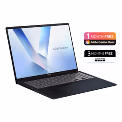 ASUS Vivobook 16 S1607QA-MB196W Copilot+ PC Snapdragon X1-26-100 Laptop 40.6 cm (16") WUXGA 16 GB LPDDR5x-SDRAM 512 GB SSD Wi-Fi 6E (802.11ax) Windows 11 Home Blue - Additional view 2
