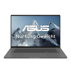 ASUS Zenbook A16 UX3607QA-SH132W Copilot+ PC Snapdragon X1-26-100 Laptop 40.6 cm (16") WUXGA 16 GB LPDDR5x-SDRAM 512 GB SSD Wi-Fi 6E (802.11ax) Windows 11 Home German Grey