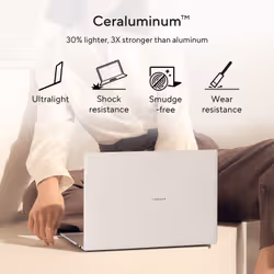 ASUS Zenbook S16 UM5606GA-SR536W Copilot+ PC AMD Ryzen AI 9 465 Laptop 40.6 cm (16") Touchscreen 3K 16 GB LPDDR5x-SDRAM 1 TB SSD Wi-Fi 7 (802.11be) Windows 11 Home White - Additional view 7