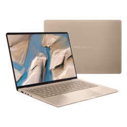 ASUS Zenbook 14 UX3480QA-U1155W Copilot+ PC Snapdragon X1-26-100 Laptop 35.6 cm (14") WUXGA 16 GB LPDDR5x-SDRAM 256 GB SSD Wi-Fi 6E (802.11ax) Windows 11 Home Beige - Additional view 6