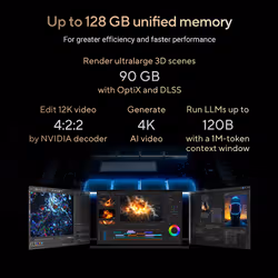 ASUS ProArt P16 H7607BA-SE033W PC portable NVIDIA RTX Spark N1X 16 inch 128 GB RAM 2 TB SSD WQUXGA Windows 11 Home Black touchscreen - Additional view 6