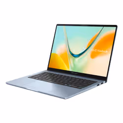 ASUS Vivobook S14 S5408QA-TM197W Copilot+ PC Snapdragon X1-26-101 Laptop 35.6 cm (14") WUXGA 16 GB LPDDR5x-SDRAM 512 GB SSD Wi-Fi 6E (802.11ax) Windows 11 Home Blue - Additional view 4