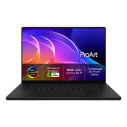 ASUS ProArt P16 H7607BA-SR149W NVIDIA RTX Spark N1X Laptop 40.6 cm (16") Touchscreen 3K 32 GB LPDDR5x-SDRAM 1 TB SSD Wi-Fi 7 (802.11be) Windows 11 Home Black