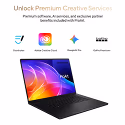 ASUS ProArt P16 H7607BA-SR395W NVIDIA RTX Spark N1X Laptop 40.6 cm (16") Touchscreen 3K 64 GB LPDDR5x-SDRAM 1 TB SSD Wi-Fi 7 (802.11be) Windows 11 Home Black - Additional view 4