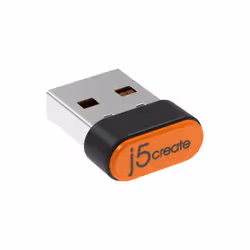 j5create JUAW22 AERO DROP CrossLink Wireless Dongle, Black/Grey - Additional view 4