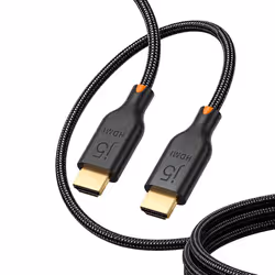 j5create JDC50L20 HDMI™ 2.0 4K Nylon Braided Cable, Black/Grey - Additional view 3