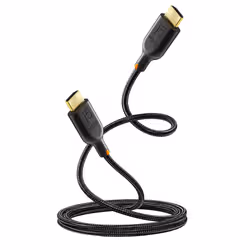 j5create JDC50L20 HDMI™ 2.0 4K Nylon Braided Cable, Black/Grey - Additional view 5