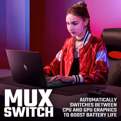 Acer Nitro V 16 V16 (ANV16-I31) gaming laptop - Intel Core 7 240H, NVIDIA RTX 5060, 16" 120Hz WUXGA (1920x1200), 16GB DDR5, 512GB SSD - Additional view 7