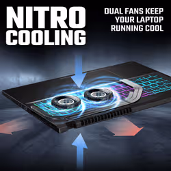 Acer Nitro V 15 V15 (ANV15-A31) gaming laptop - AMD Ryzen 5 150, NVIDIA RTX 5060, 15.6" 165Hz Full HD (1920x1080), 16GB DDR5, 512GB SSD - Additional view 6