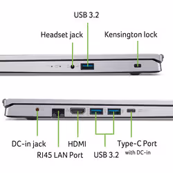 Acer Aspire Go 15 AG15-42P-R5EZ Notebook - Additional view 2