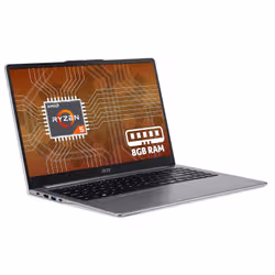 Acer Extensa 15 15 laptop (EXO15-41) - AMD Ryzen 5, 8GB RAM, 512GB SSD, 15.6" Full HD display, Windows 11 - Additional view 2
