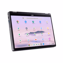 Acer Chromebook CPE594-1N-51XY Intel Core 5 120U 35.6 cm (14") Touchscreen WUXGA 16 GB DDR5-SDRAM 256 GB SSD Wi-Fi 6E (802.11ax) ChromeOS Grey - Additional view 2