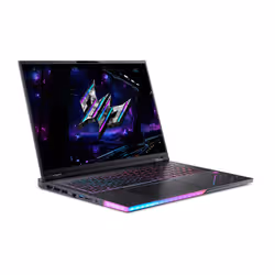 Acer Predator PH18-I71-93ZC Intel Core Ultra 9 290HX Plus Laptop 45.7 cm (18") WQUXGA 96 GB DDR5-SDRAM 1 TB SSD NVIDIA GeForce RTX 5090 Wi-Fi 7 (802.11be) Windows 11 Home Black QWERTZ German - Additional view 2