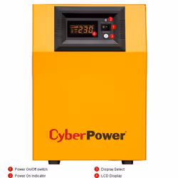 CyberPower CPS1500PIE uninterruptible power supply (UPS) Double-conversion (Online) 1.5 kVA 1050 W 3 AC outlet(s)
