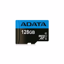 ADATA Premier, 128 GB, MicroSDXC, Class 10, UHS-I, 85 MB/s, 25 MB/s
