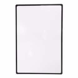 Reading support sheet Magnifier Magnifying glass 3-zoom Black